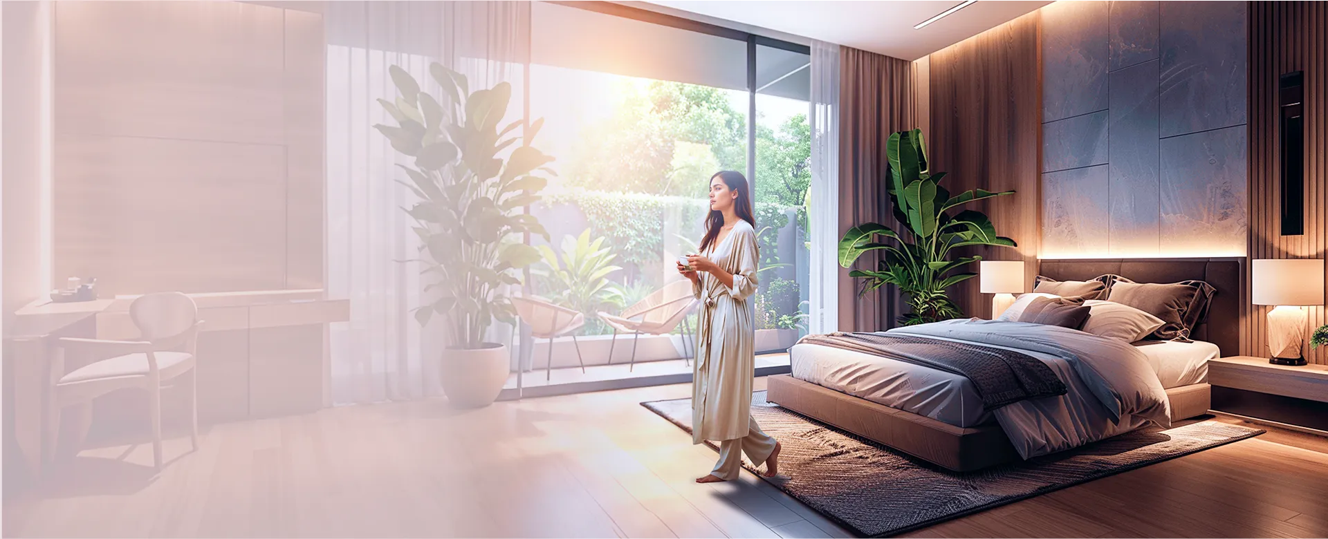 Smart bedroom automation for convenient comfort
