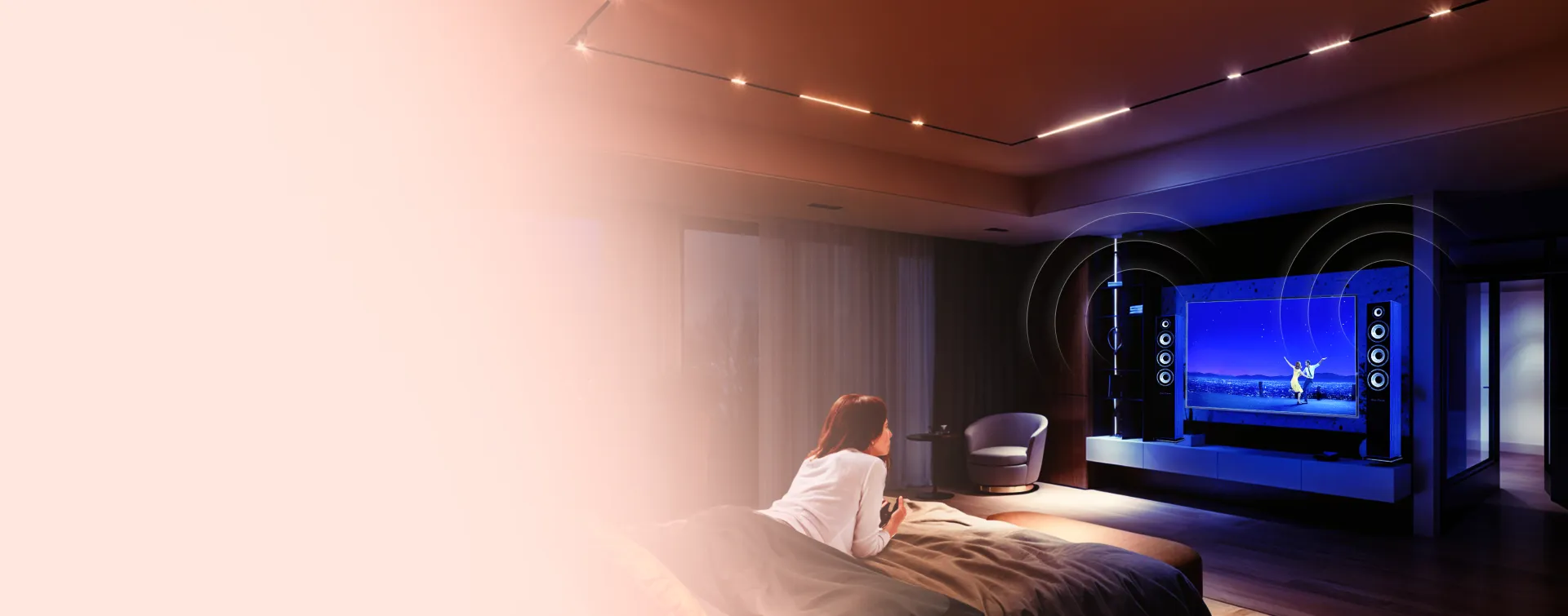 Bring a Cinematic Experience to your Bedroom with a Smart Home Theatre.