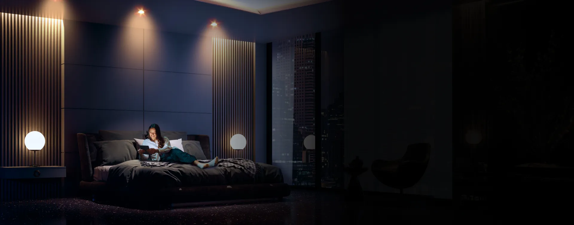 Control your lights with smart automation.