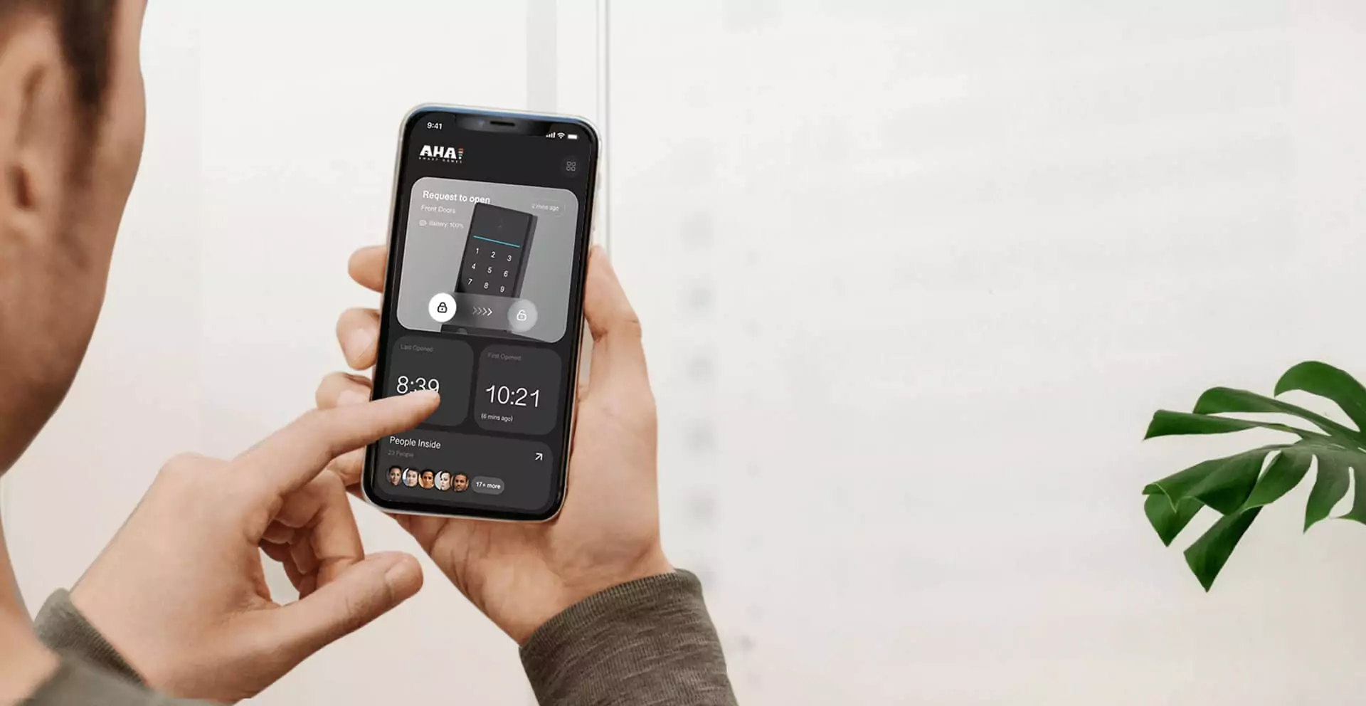 Automate your Home from anywhere using the Smart App.