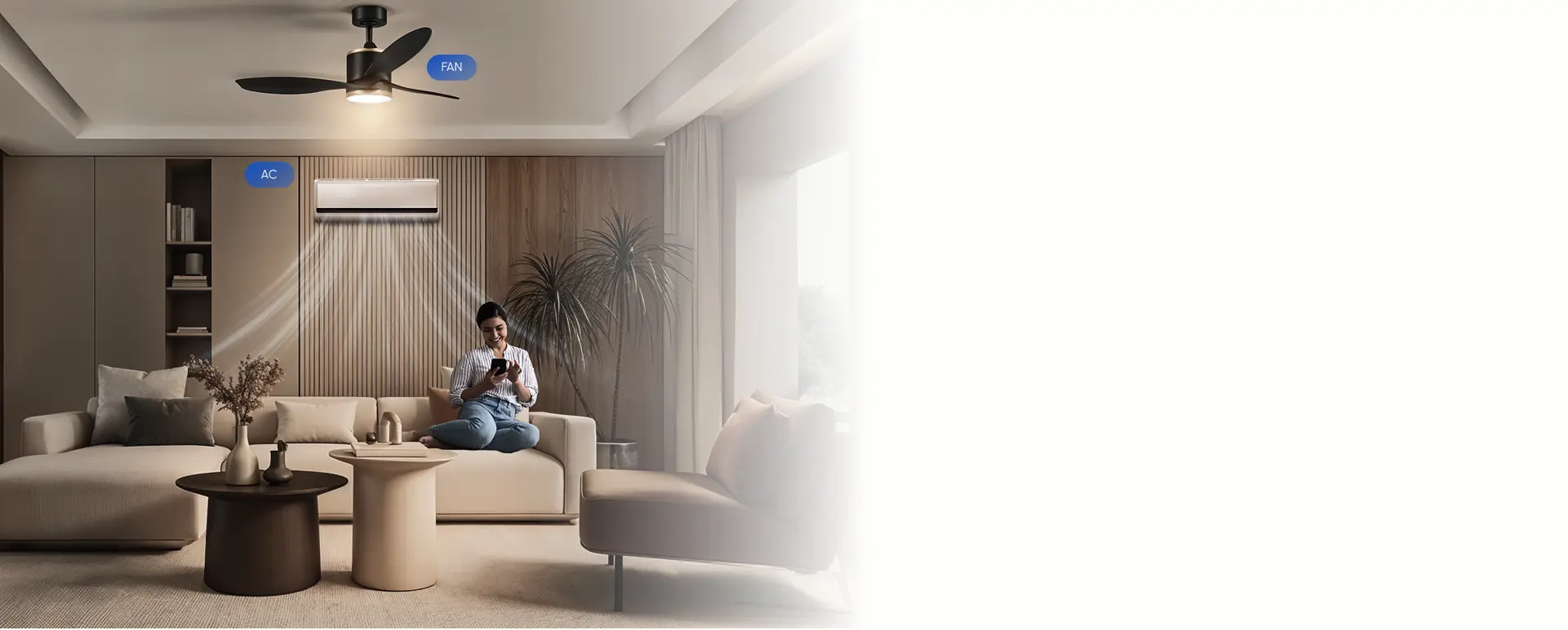 Maintain the perfect temperature automatically with smart climate control.
